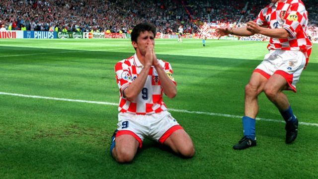 Davor Suker was Croatia's top scorer as they reached the quarter-finals of Euro '96